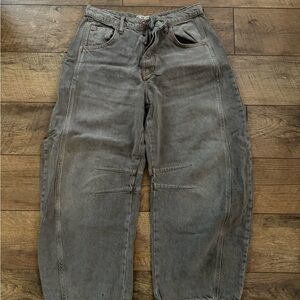 We The Free Light Gray Denim Jeans